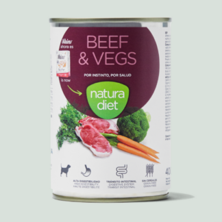NATURA DIET DOG Beef & Vegs 400g