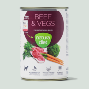 BEEF & VEGS NATURA DIET 400g