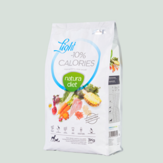 NATURA DIET LIGHT -10% calories 3 Kg