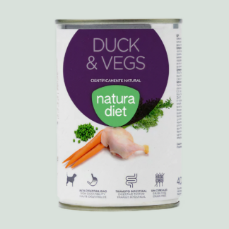 NATURA DIET DOG Duck & Vegs 400g