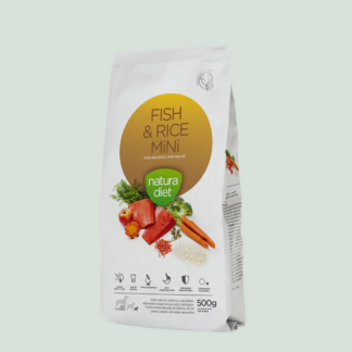 NATURA DIET FISH & RICE MINI 500 g