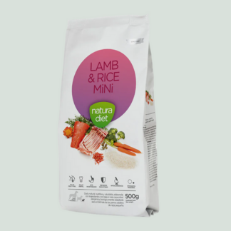 NATURA DIET LAMB & RICE MINI 500 g