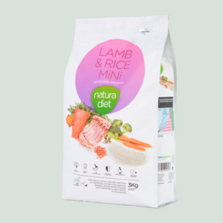 NATURA DIET LAMB & RICE MINI 3 Kg