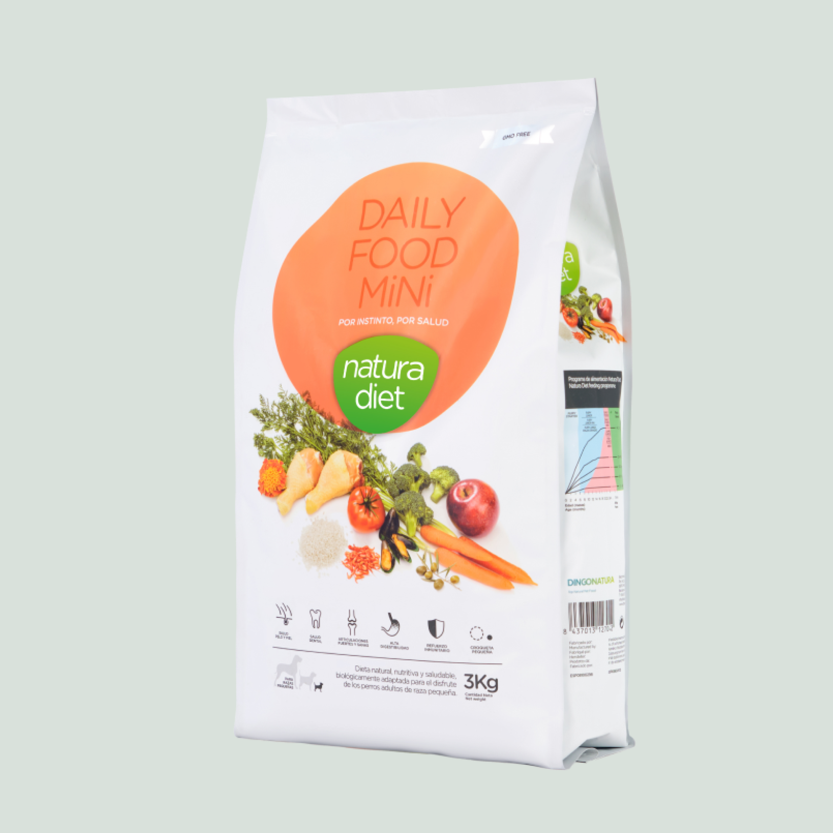 NATURA DIET DAILY FOOD MINI 3 Kg
