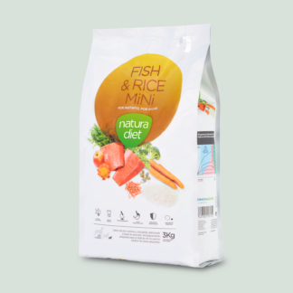 NATURA DIET FISH & RICE MINI 3 Kg