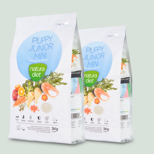 NATURA DIET PUPPY JUNIOR MINI 3 Kg - Imagen 2