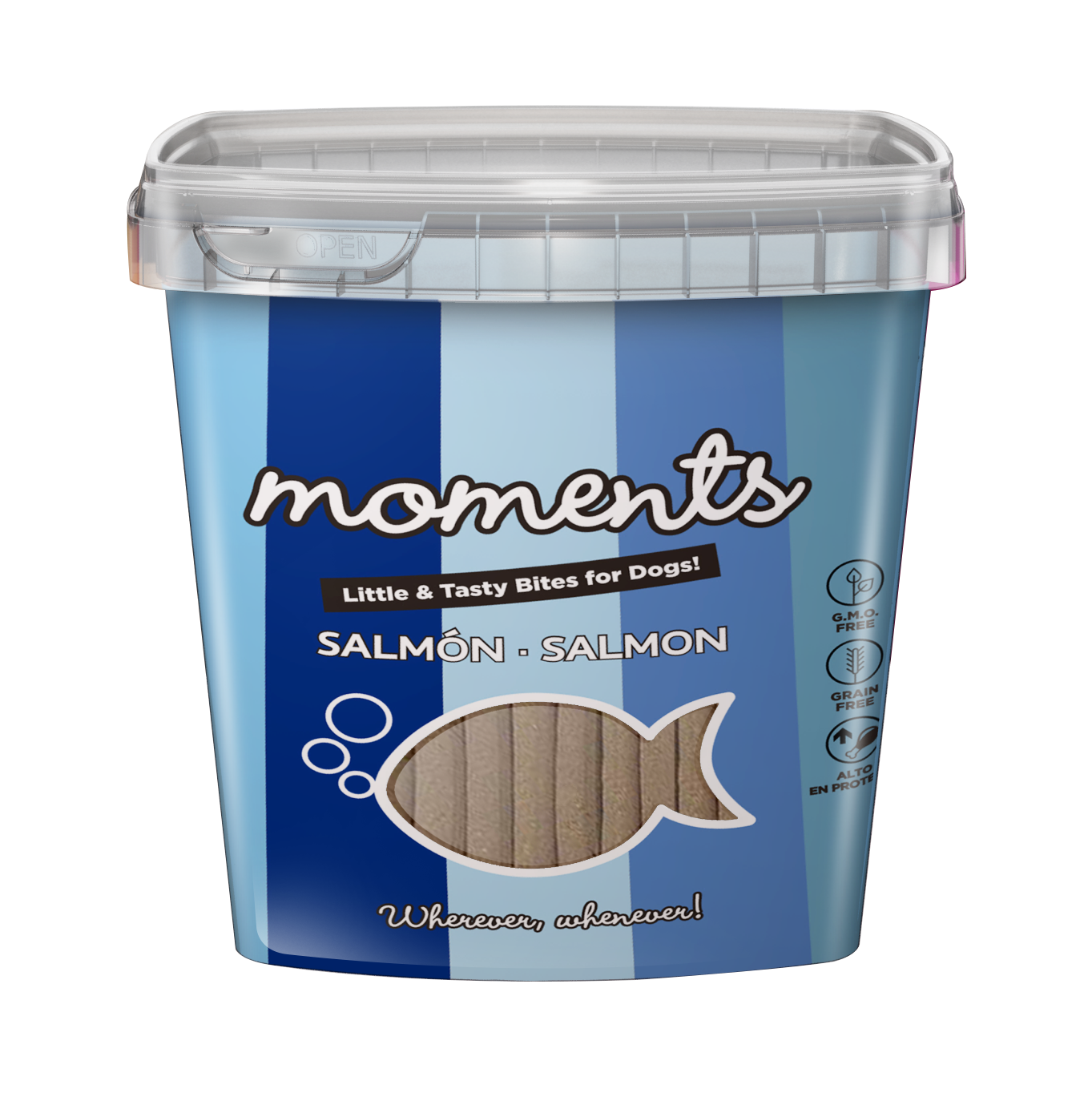 Moments Dog Barritas Salmón 600g