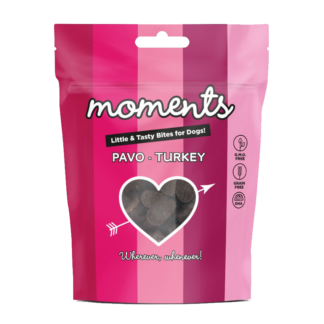 Moments Dog Porciones Pavo 60g