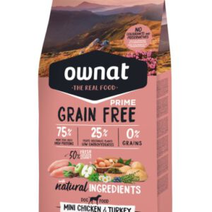 GRAIN FREE MINI ADULT CHICKEN&TURKEY 0,400KG