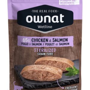 CHICKEN & SALMON - STERILIZED 85GR