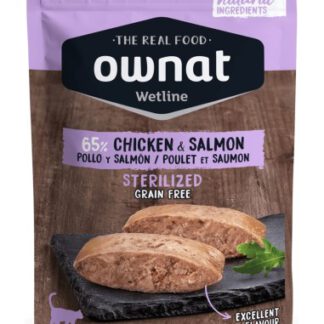 CHICKEN & SALMON - STERILIZED 85GR