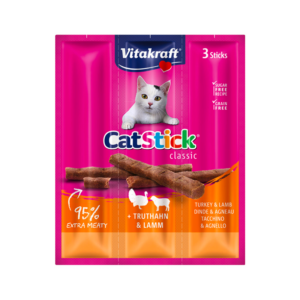 Cat Stick pavo & cordero 18 g (3 unidades por pack)
