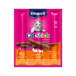 Cat Stick pavo & cordero 18 g (3 unidades por pack)