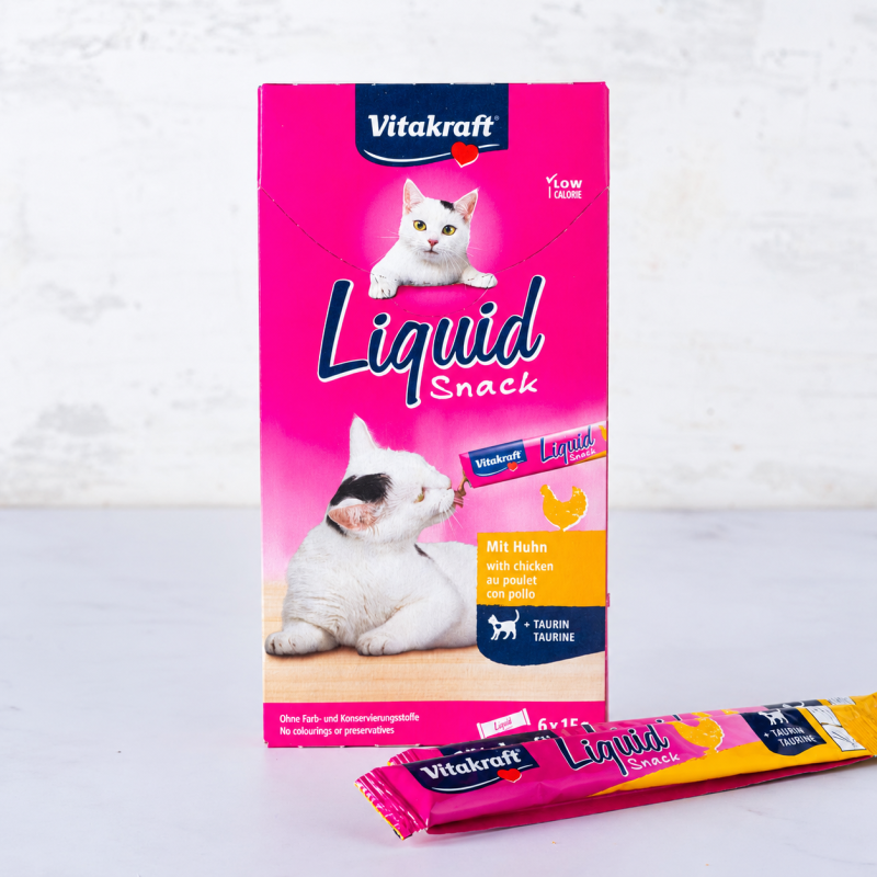 Cat Liquid Snack pollo con taurina 90 g