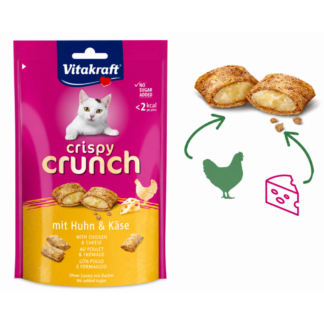 Crispy crunch Chicken+cheeses 60gr