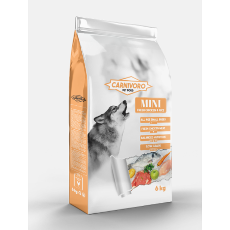 CARNIVORO RAZAS PEQUEÑAS 6 KG