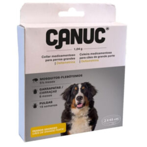 CANUC - COLLAR DELTAMETRINA 65CM - PERRO GRANDE (2 UNIDADES)