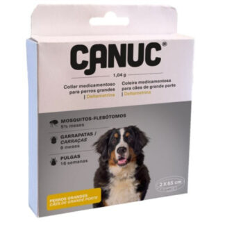 CANUC - COLLAR DELTAMETRINA 65CM - PERRO GRANDE (2 UNIDADES)