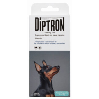 DIPTRON - PIPETA FIPRONILO 0,67 ML - PERRO PEQUEÑO (2-10 KG) - 1UD