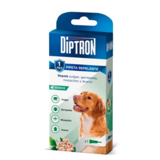 DIPTRON - PIPETA REPELENTE GERANIOL - PERRO - 1 UD
